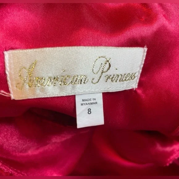 Like New American Princess girl party, wedding, concert dress size 8 kids - Picture 5 of 9